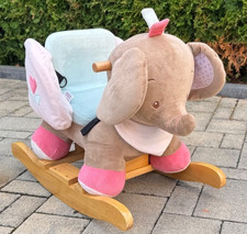 Schaukeltier Elefant - sehr weiches Polster - Haltegurt nicht mehr vorhanden