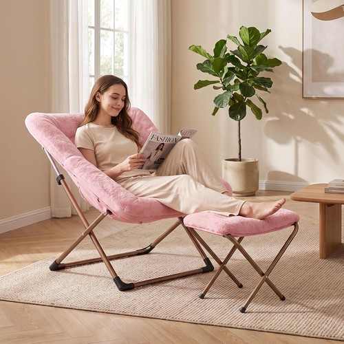 Klappbar relaxsessel mit - klappbar,