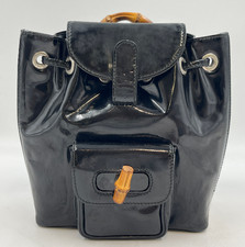 Vintage Gucci Bambus Rucksack