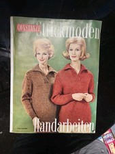 Constanze Zeitschrift Constanze Strickmoden 60er Jahre Alte Zeitschrift 
