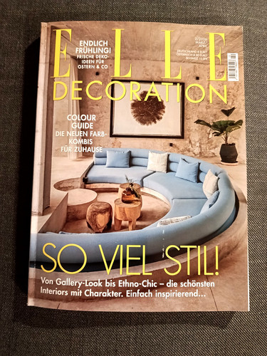 Zeitschrift elle decoration - decoration,