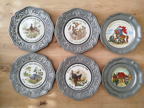 6tlg set vintage wanderteller - vintage,