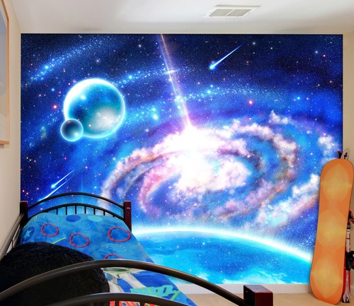 Fantasie blau planet h4815 - 3d,