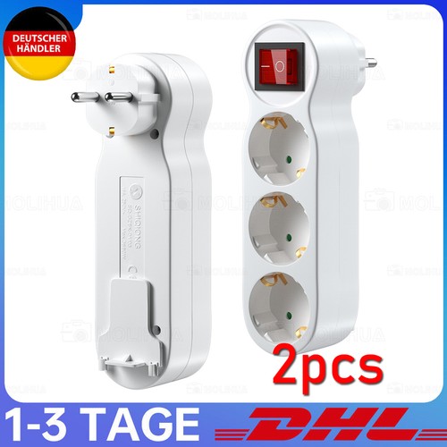3fach steckdose - 2x,