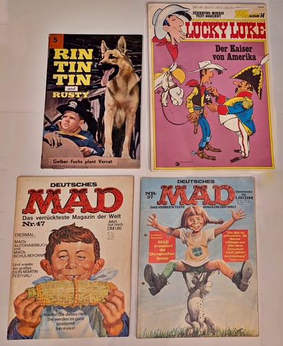 Comic konvolut mad - mad,, lucky