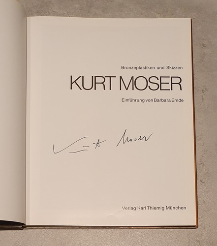 Kurt moser bronzeplastiken - moser,