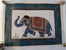 Indische malerei elefant - malerei,,