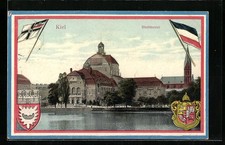 Kiel, Stadttheater, Wappen und