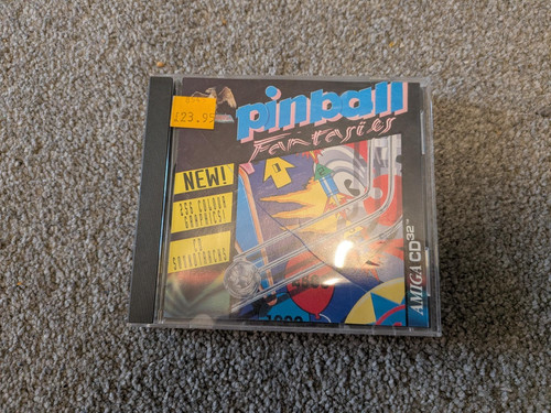 Commodore cd32 disc pinball - cd32,