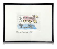 Franz Kernbeis - Radierung - mit Pastell koloriert - 1998 - Untitled - num. sig