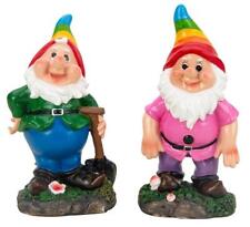 2 Gartenzwerge Gnome 18 cm