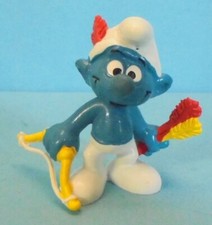 20102 BOGENSCHÜTZE Schlumpf Nr. 7 Bogen angegossen Sehne dünn BULLY großflächig