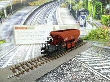 Fleischmann 5525 - H0 - DB - 4-achs. Schotterwagen - OVP - #62830