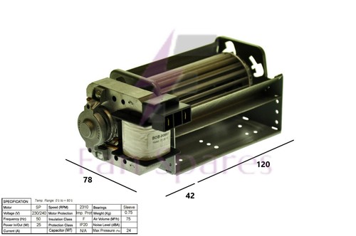 120 mm tangenital - x, 45