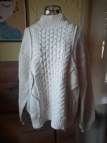 Damen strickpullover beige - damen,