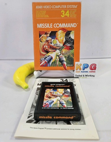 Missile command atari - command, vcs
