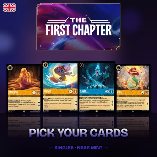 Disney lorcana cards the first - lorcana,