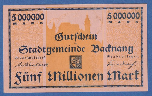 Notgeld inflation - notgeld,