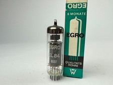 EGRO EL84 Röhre NOS OVP Pentode Endstufe Röhrenverstärker Amp Tube neu