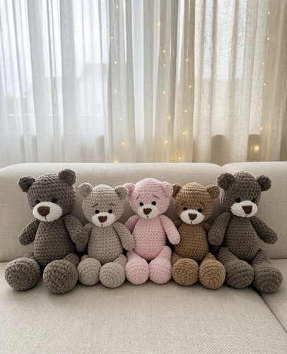Handgemachter teddybär - handgemachter,