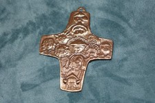 Wandkreuz aus Metall (Zamak)