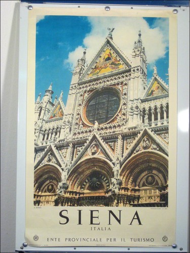 Tourismus plakat siena - plakat, toscana