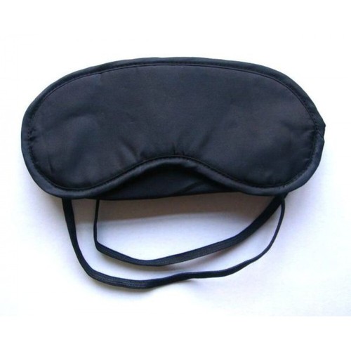 Schlafmaske schwarz - ,