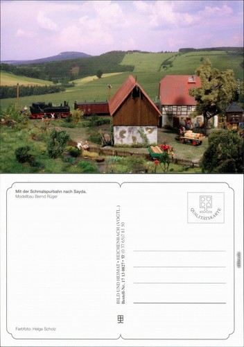 Ansichtskarte mit der - ,