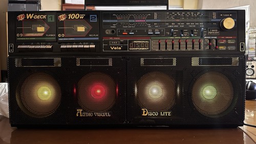 Vintage 80s vela 9000 disco - vintage,