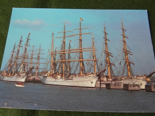 Segelschiffe der schiffe - ak,