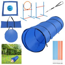 Hunde Agility Slalom Outdoor