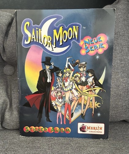 Sailor moon sticker album - album, 1995