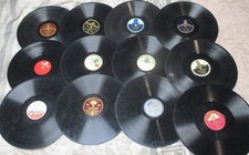 12 x 12" Schellack , Jazz bis Schlager aus Nachlaß, allgemein guter Zustand