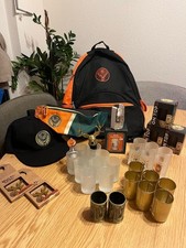 Jägermeister Rucksack Gläser Gold Schnapsglas Set Bauchtasche Multitool