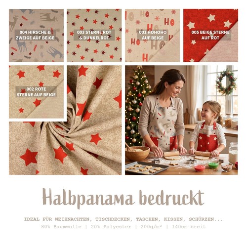 Halbpanama stoff meterware - halbpanama,