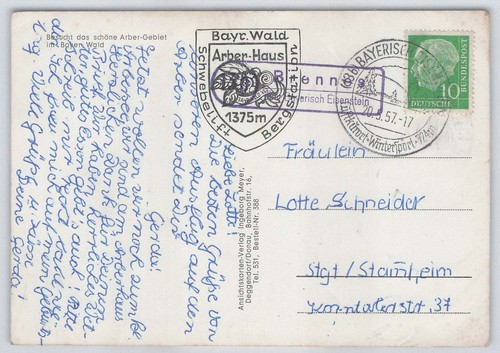 Bund landpoststempel 13b - bund,