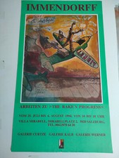 Plakat jörg immendorff - immendorff, the