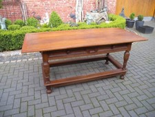 Barock Klostertisch Esstisch  Tafel Landhaus um 1780 Holz Eiche antik Alt Nr.430