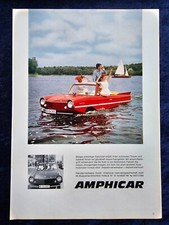 Amphicar,  originale Werbung aus 1964