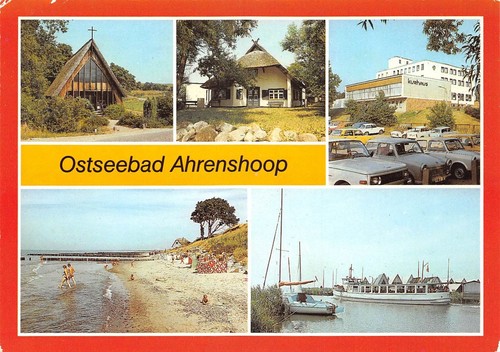 Ahrenshoop mehrbildkarte - ahrenshoop,