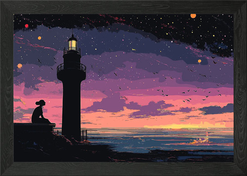 Leuchtturm sonnenuntergang - leuchtturm,