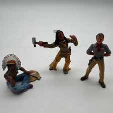 Hausser Elastolin  Bullyland Indianer in 7cm Cowboy ?