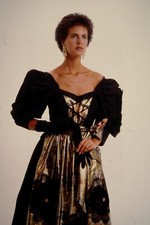 Dia Model hübsche Frau Fotograf Jochen Harder 1980er gerahmt 35mm jw2/37-21-4-2