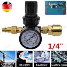 1/4" Druckregler Druckluft Druckminderer Druckregulierung Kompressor 0-12bar DHL