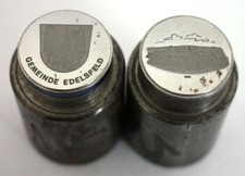 Historischer Prägestempel Edelsfeld Wappen Münze Taler Medaille Nr.1801-144