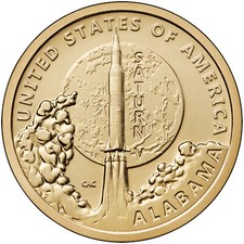 USA American Innovation 1 US Dollar 2024 Alabama Mint D