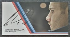 B18 Martin Tomczyk BMW Motorsport Autogrammkarte Druck signiert