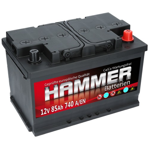 Autobatterie 12v 85ah 740a - autobatterie,