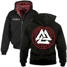 Männer Harringtonjacke Kapuze