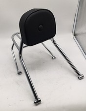 Sissybar mit Gepäckträger für Harley Davidson Dyna Fat Bob BJ 2008-2017